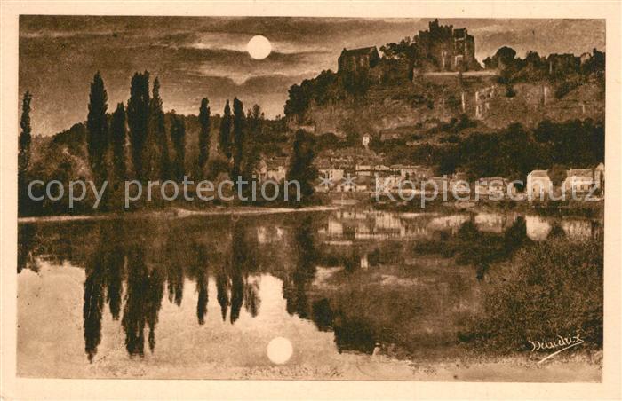 Dordogne Chateau Feodal de Beynac et Village