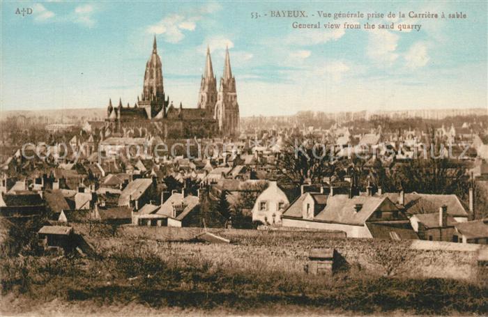 Bayeux View from sand qurarry