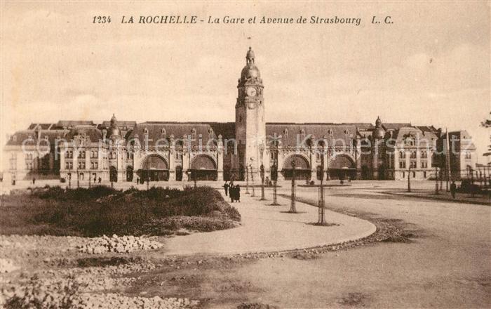 La Rochelle Charente-Maritime Gare et Avenue de Strasbourg