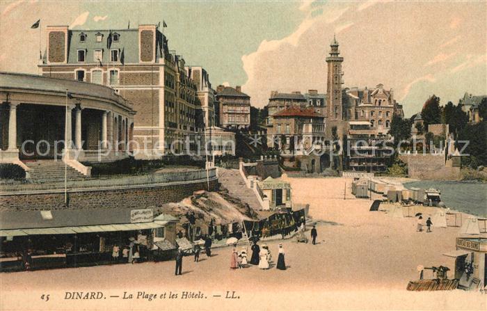 Dinard 35 Plage et les Hotels