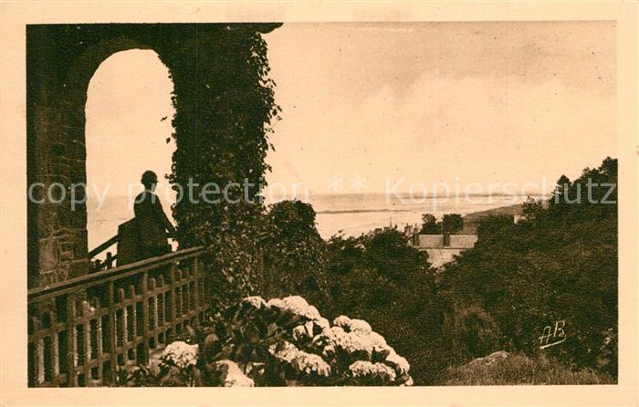 Landemer Vue prise de la Roche Airel