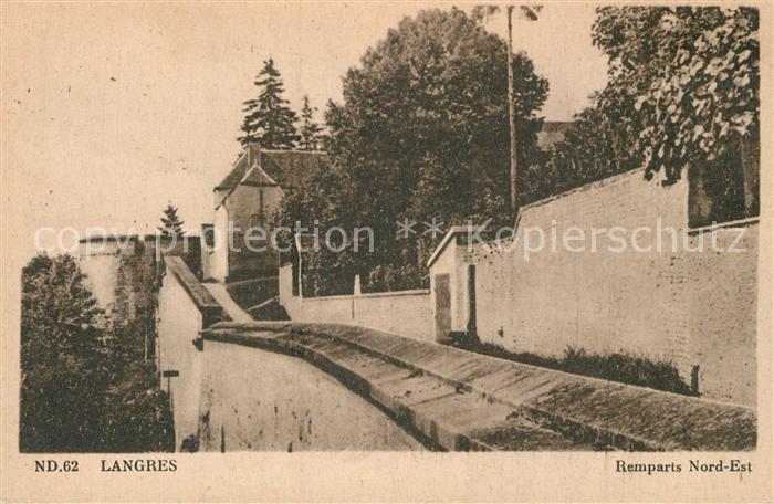 Langres Remparts Nord-Est