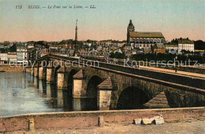Blois 41 Pont sur la Loire