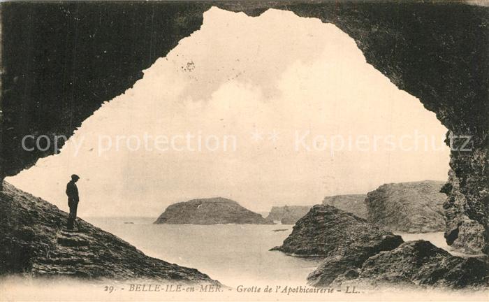 Belle-Ile-en-Mer Grotte de L Apothicairerie