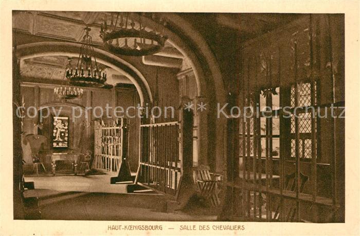 Hohkoenigsburg Haut-Koenigsbourg Salle des Chevaliers