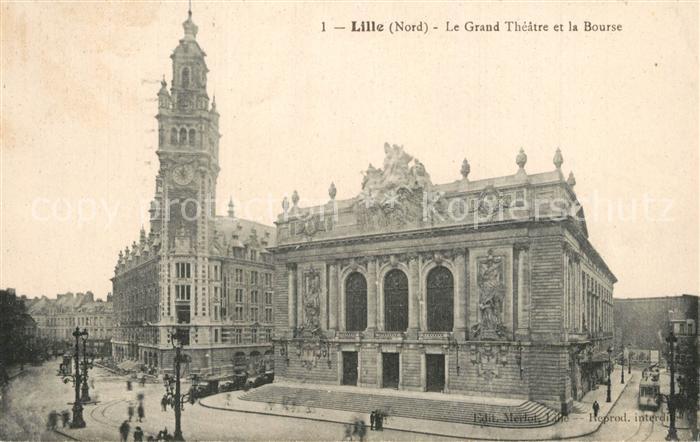 Lille Nord Grand Theatre et la Bours
