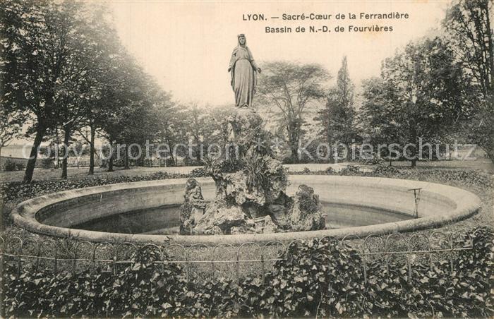 Lyon France Sacre Coeur de la Ferrandi?re Bassin