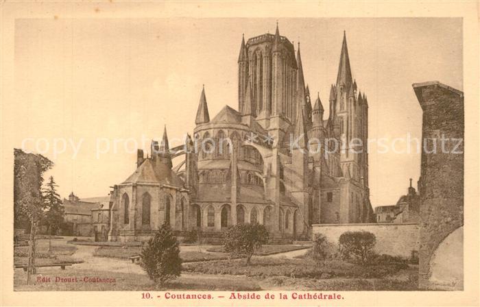 Coutances Absides de la Cathedrale