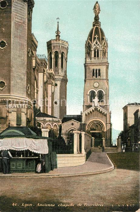 Lyon France Ancienne chapelle de Fourvieres