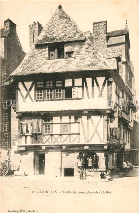 Morlaix Vieille Maison Place des Halles