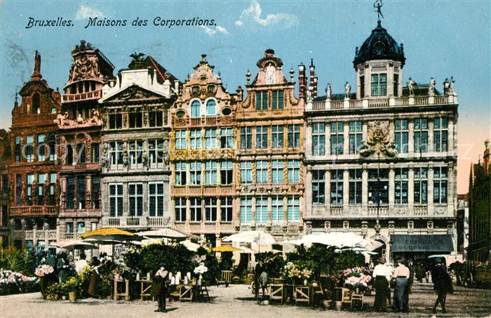 Bruxelles Br?ssel Maisons des Corpotations