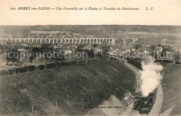 Moret-sur-Loing Viaduc et Tranch?e du Bourbonnais