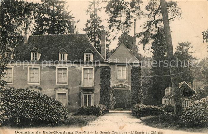Bois Bourdon Domaine Grande Commune