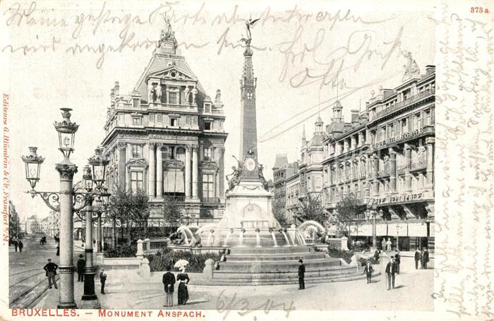 Bruxelles Br?ssel Monument Aspach