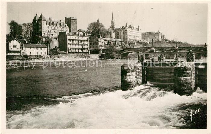 Pau 64 Le Gave et le Chateau