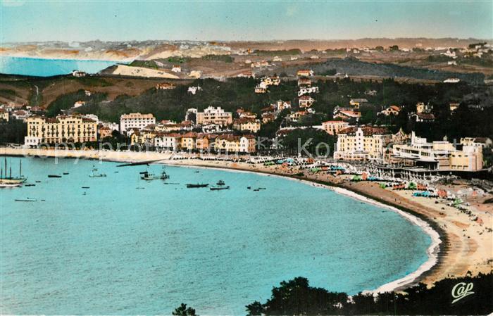 Saint-Jean-de-Luz Plage prise de la Tour de Bordagain