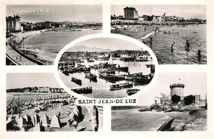 Saint-Jean-de-Luz Plage Fort de Socoa Port Casino