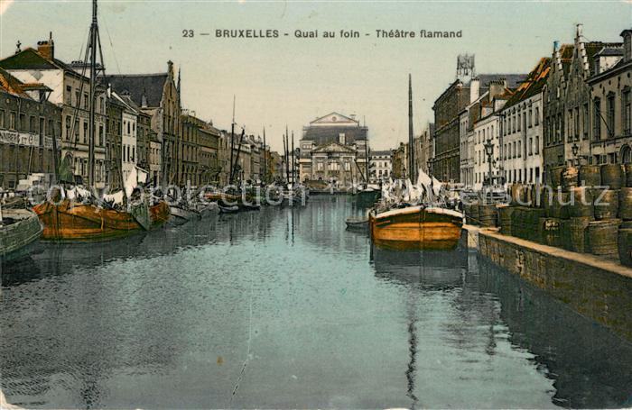 Bruxelles Br?ssel Quai au foin Theatre flamand