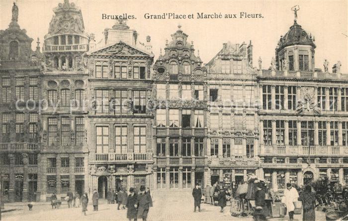 Bruxelles Br?ssel Grand Place et March? aux Fleurs