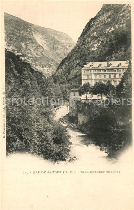 Eaux-Chaudes Les Etablissement Thermal