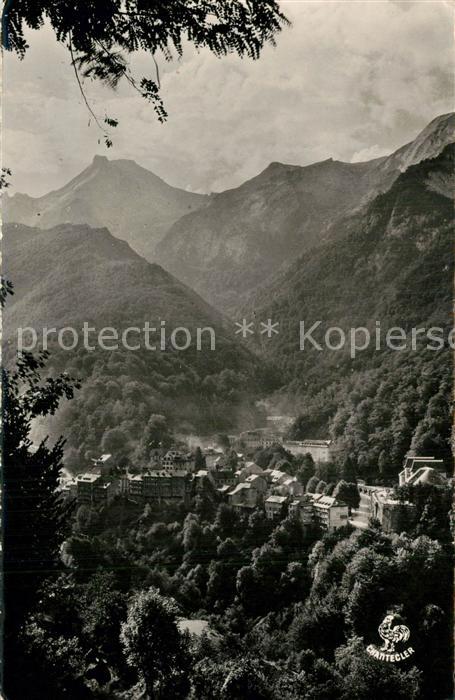 Eaux-Bonnes Fliegeraufnahme