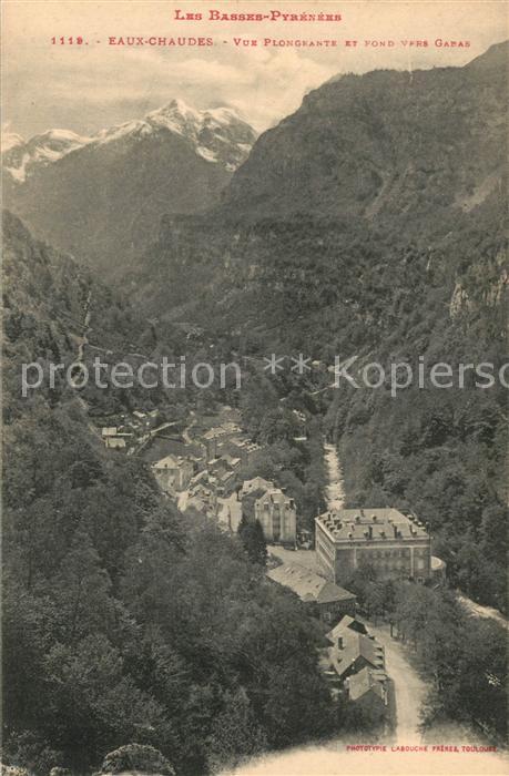 Eaux-Chaudes Les Fliegeraufnahme