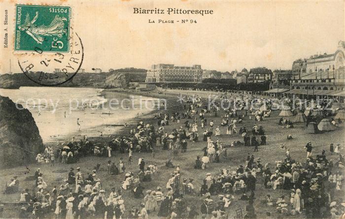 Biarritz Pyrenees Atlantiques Plage