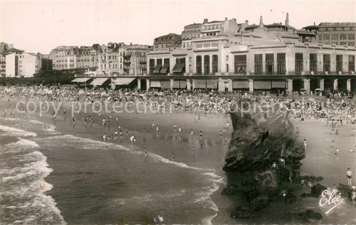 Biarritz Pyrenees Atlantiques Grande Plage Casino