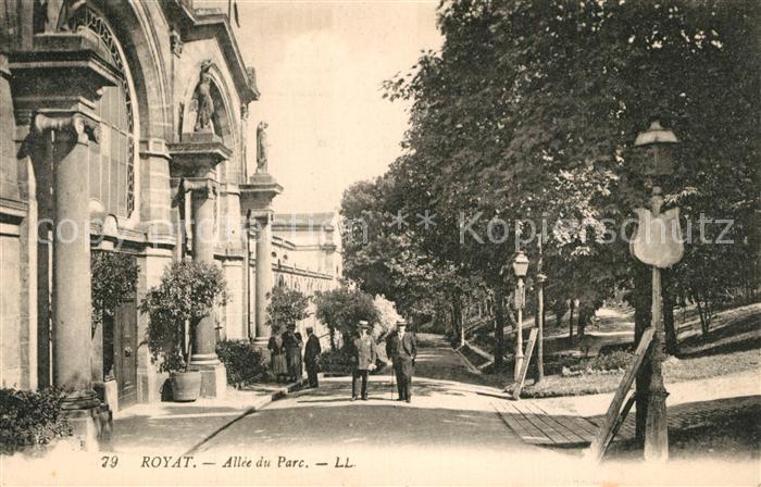 Royat Puy de Dome Al?e du Parc