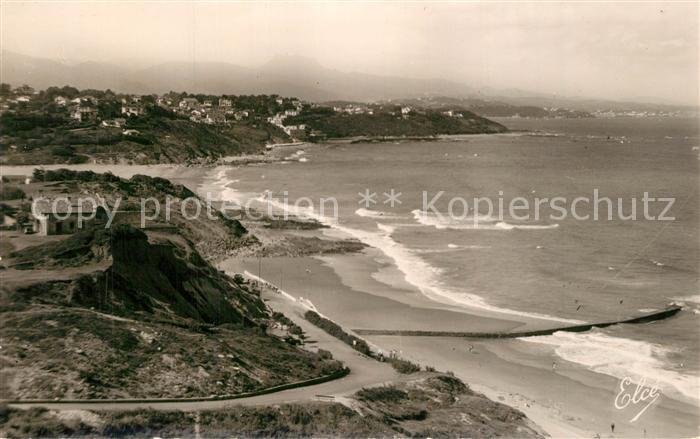 Bidart Fliegeraufnahme Plage