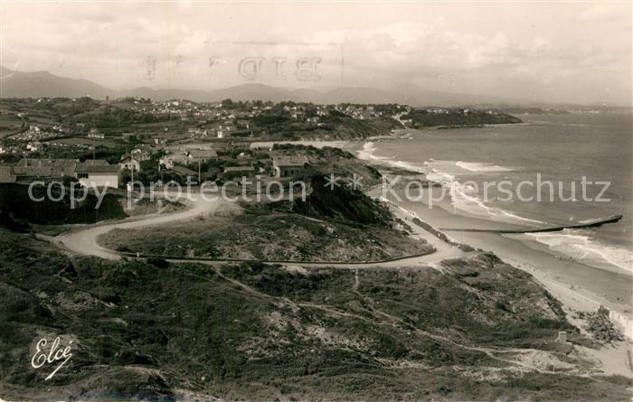 Bidart Plage Fliegeraufnahme