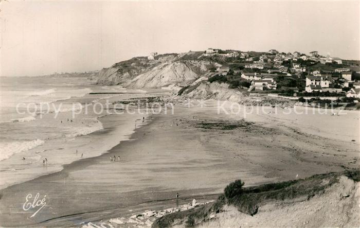 Bidart Fliegeraufnahme Plage