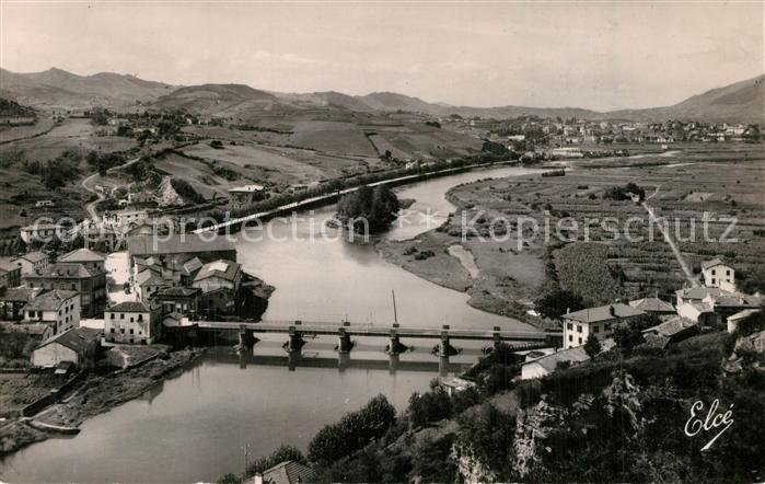 Behobie Fliegeraufnahme Pont-International