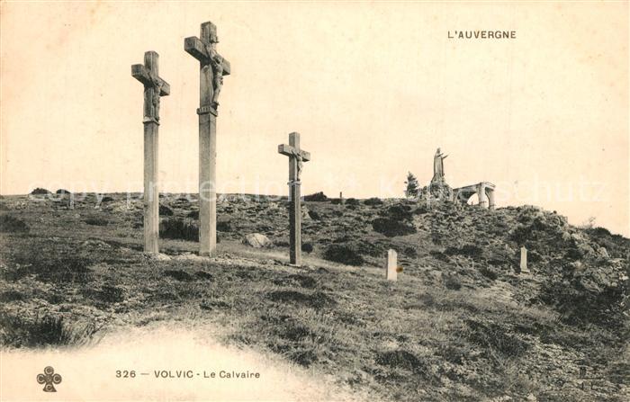 Volvic Le Calvaire Kreuze