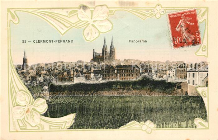 Clermont Ferrand Puy de Dome Panorama