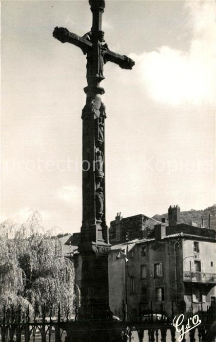 Royat Puy de Dome Calvaire sculpte