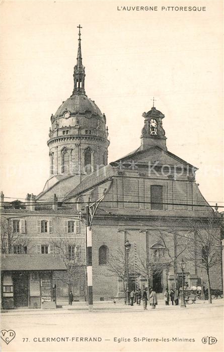Clermont Ferrand Puy de Dome Eglise St Pierre les Minimes
