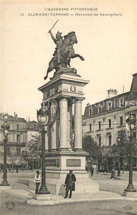 Clermont Ferrand Puy de Dome Monument de Vercigetorix