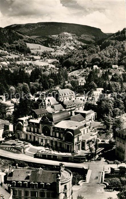 La Bourboule Fliegeraufnahme Ville thermale Casino