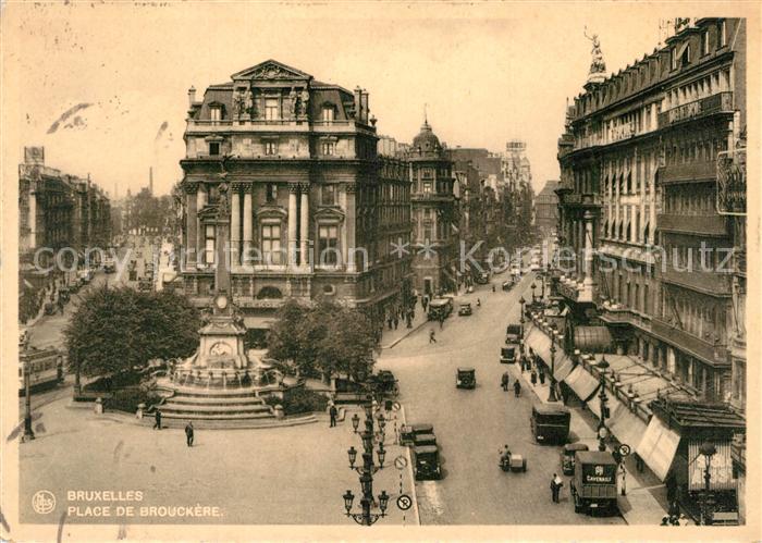 Bruxelles Br?ssel Place de Brouckere