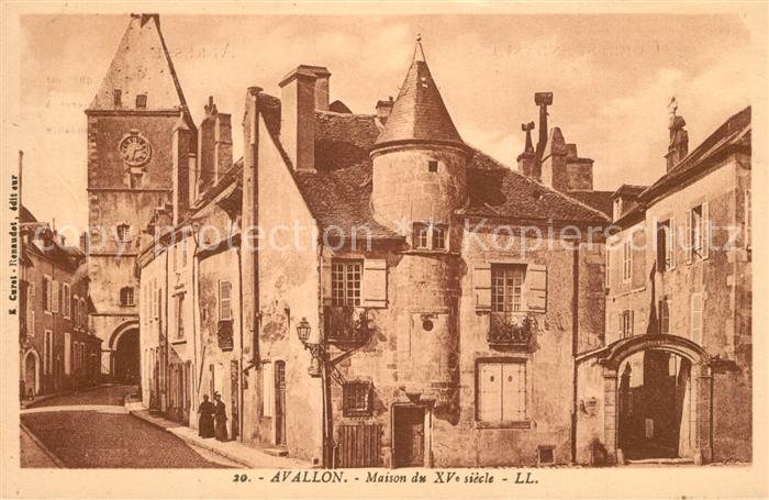 Avallon Maison du XVe siecle