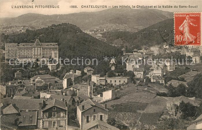 Chatelguyon Les Hotels le Chalusset et la Vallee du Sans Souci