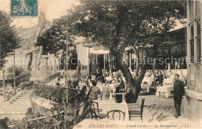 Aix-les-Bains Graud Cercle Le Restaurant