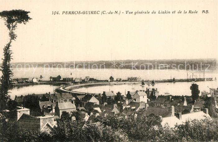 Perros-Guirec Vue generale du Linkin et de la Rade