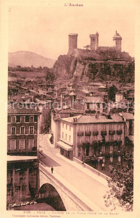 Foix Entree de la Ville