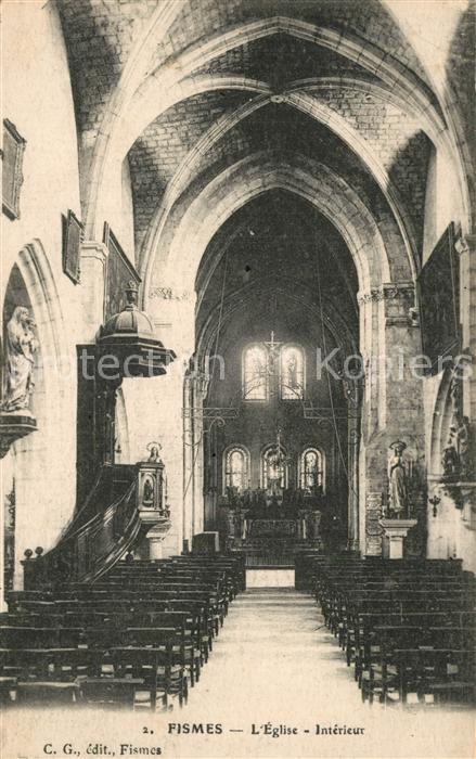 Fismes Eglise Interieur