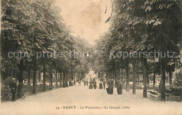 Nancy Lothringen La Pepiniere La Grande allee