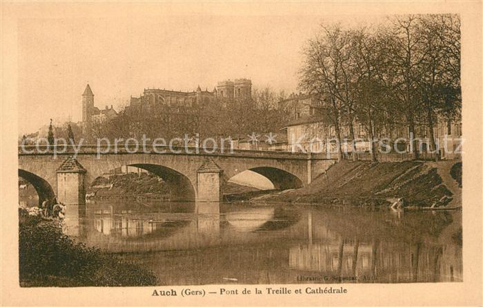 Auch Gers Pont de la Treille et Cathedrale