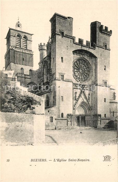 Beziers Eglise Sainte Nazaire