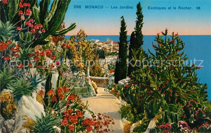 Monaco Les Jardins Exotiques et le Rocher